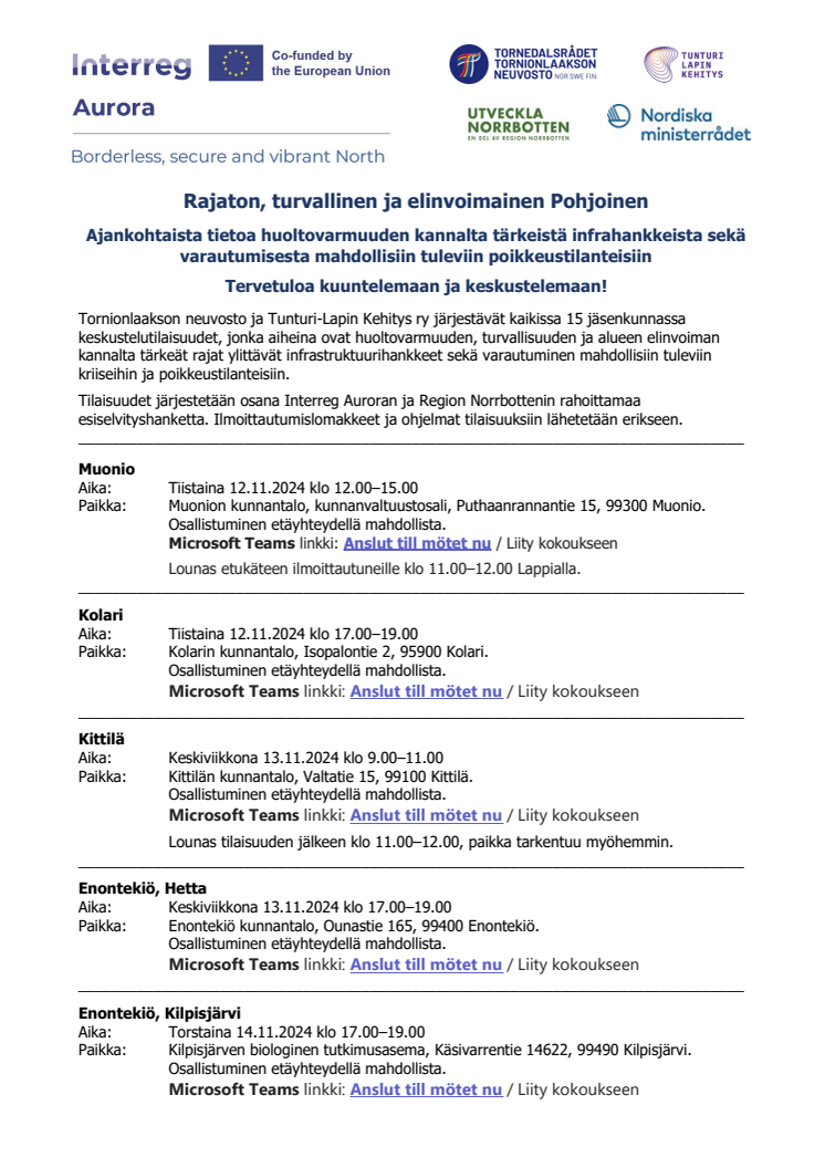 Kutsu keskustelemaan rajat ylittävistä liikenneyhteyksistä sekä varautumisesta poikkeustilanteisiin, Tunturi-Lappi.pdf