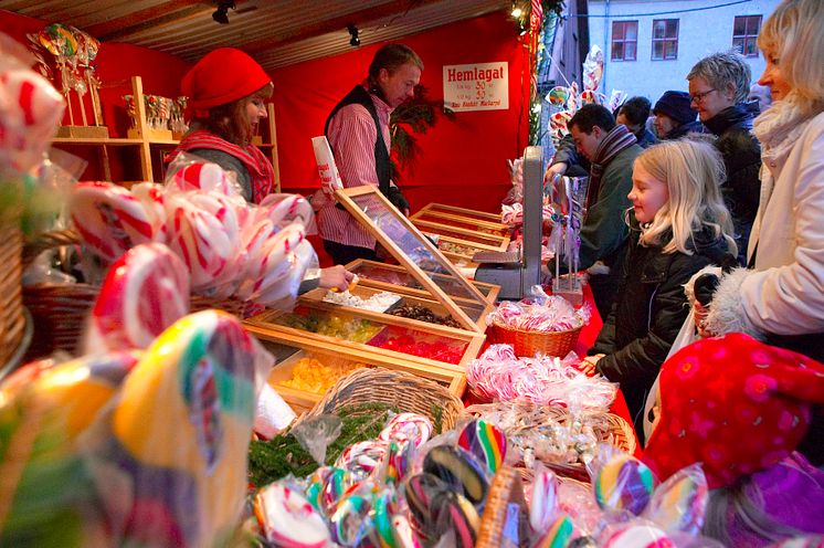 Julmarknad på Fredriksdal