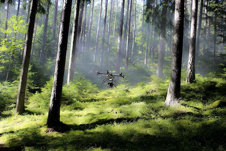 Mini-helikopter revolutionerar mediebranschen