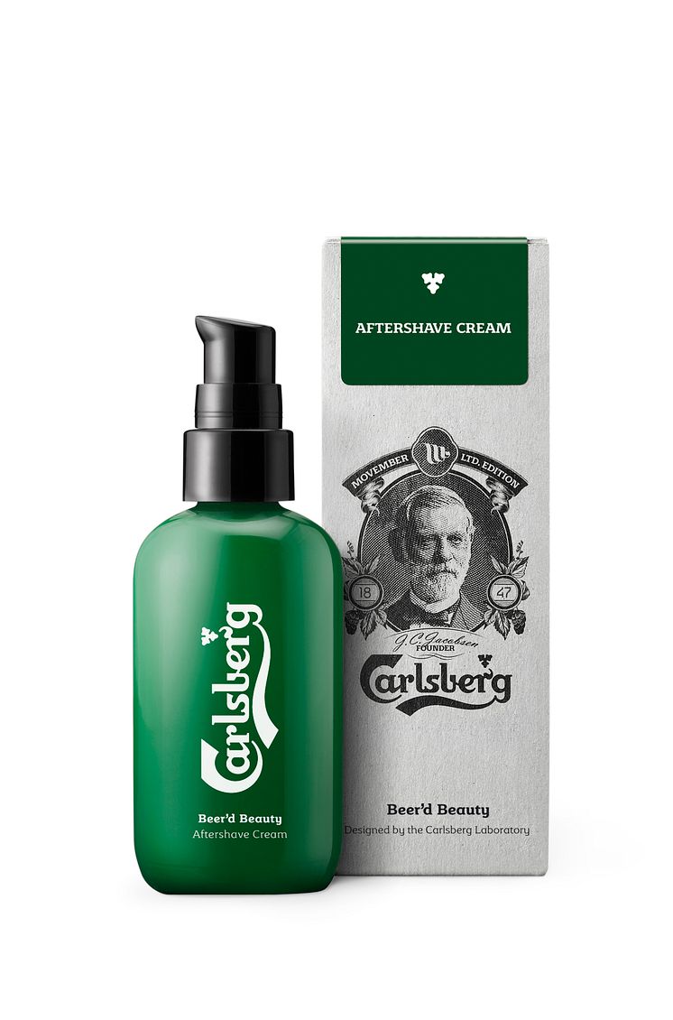 Carlsberg Beerd Beauty Aftershave Cream White