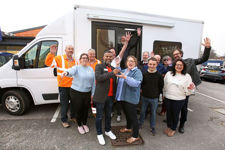 Horsham Matters mobile service hub handover