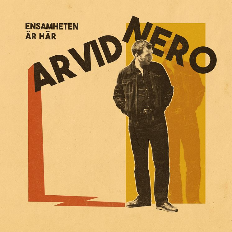 Omslag - Arvid Nero "Ensamheten är här"