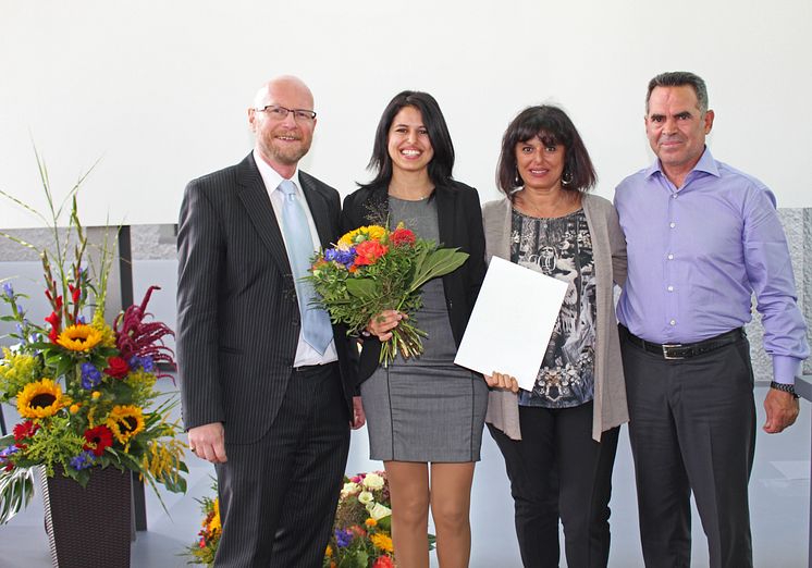 Preis des Deutschen Akademischen Austauschdienstes (DAAD) 2015 an Masterstudentin der TH Wildau aus Griechenland