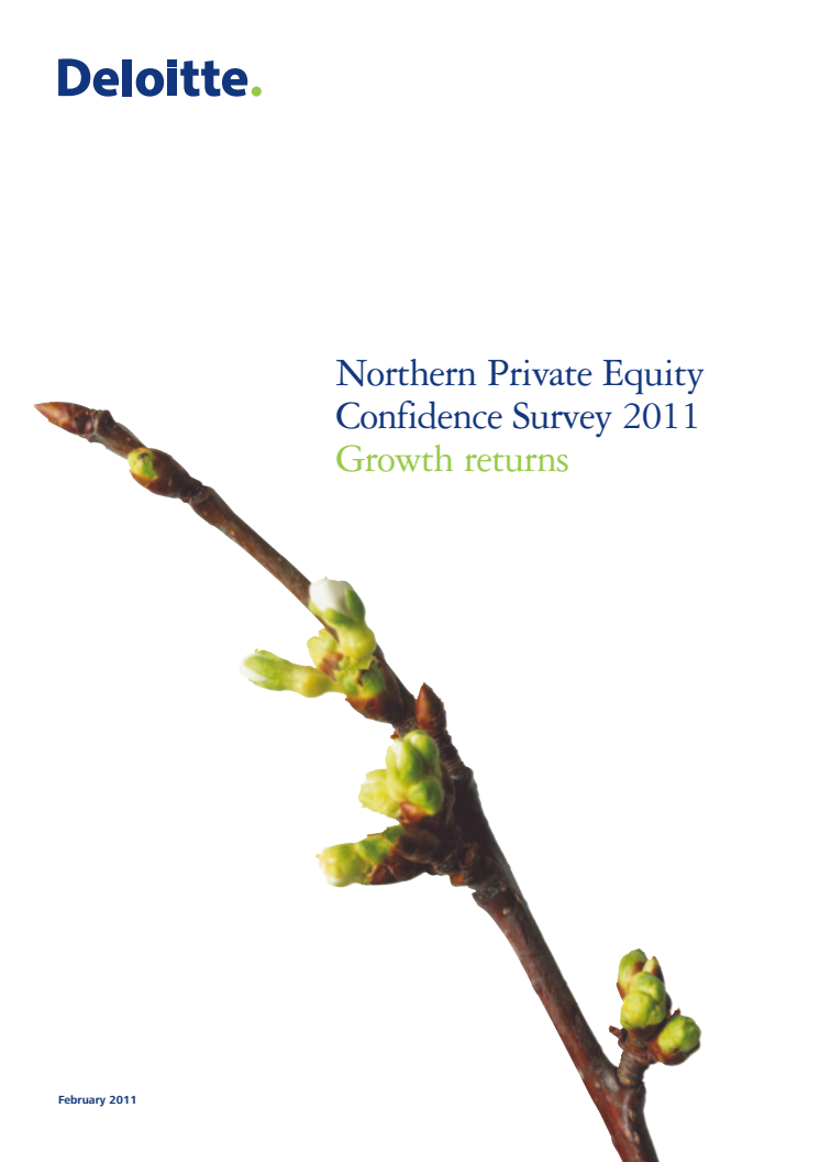 Northern Private Equity Confidence Survey 2011