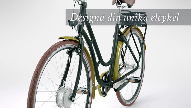 Designa din egen unika elcykel 