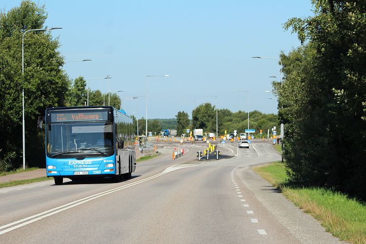 Arbeten längs Hisingsleden