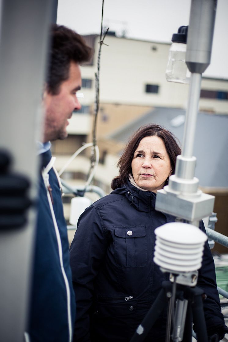 Mätning av luftföroreningar, Fredrik Hallgren och Karin Söderlund