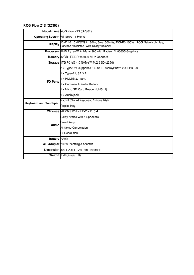 ROG Flow Z13 Technical Specification.pdf