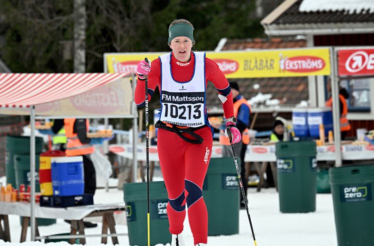 Segrare i Försvarsmaktsvasan 2024 Helene Hafnor