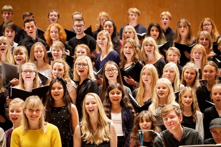 Höstlovskören Göteborgs Konserthus.