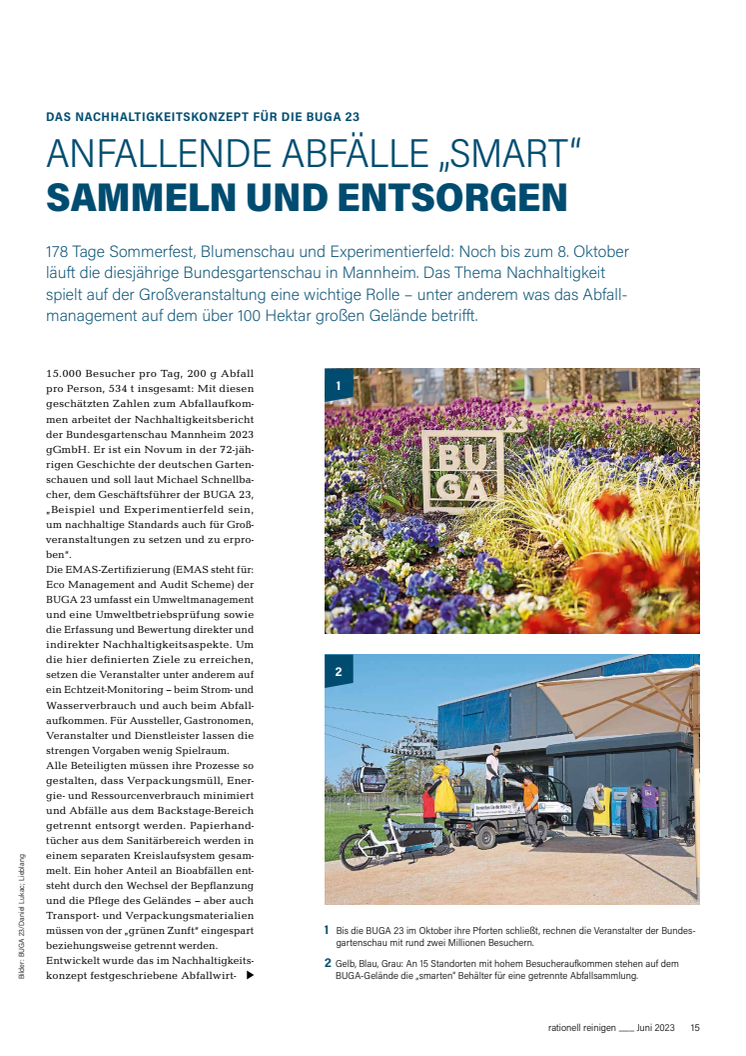 Artikel "Anfallende Abfälle smart sammeln und entsorgen"