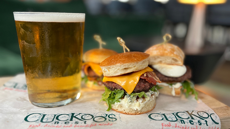 Burgers & Beers på Cuckoo's Nest