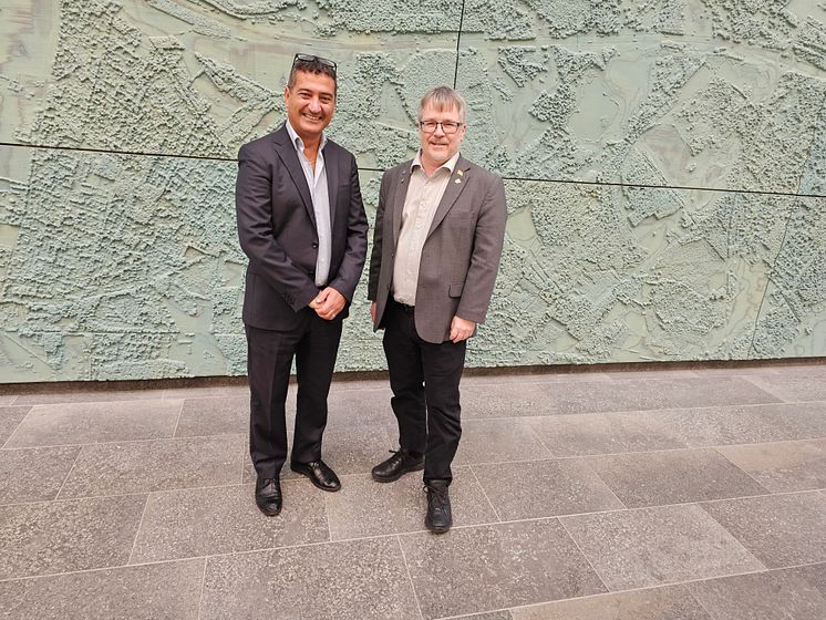 Sameh Egyptson och Niclas Nilsson Kommungruppledarträffen.jpg