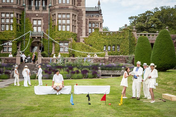 Lördagens Garden party blev en succé.