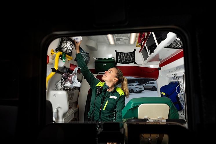 Mercedes-Benz eVito - eldriven ambulans