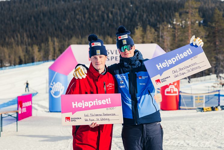 Axel och Olof Abrahamsson, Väst Alpin SK Göteborg