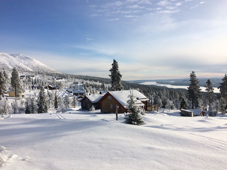 Boende med utsikt på Höglandet