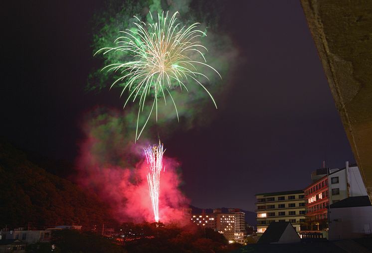 Kinugawa Onsen Fireworks