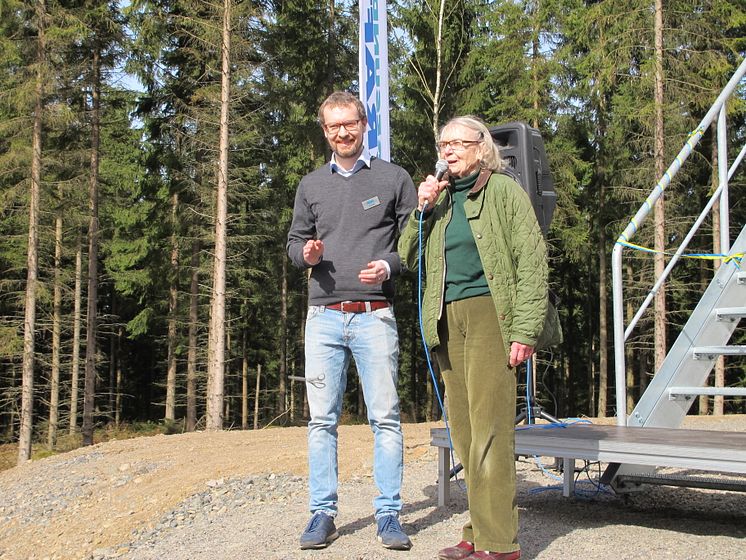 Invigning vindkraft Össjö 4