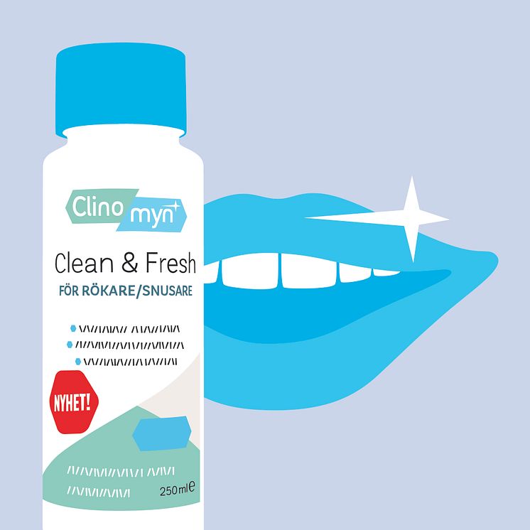 Illustration Clinomyn Clean & Fresh munskölj