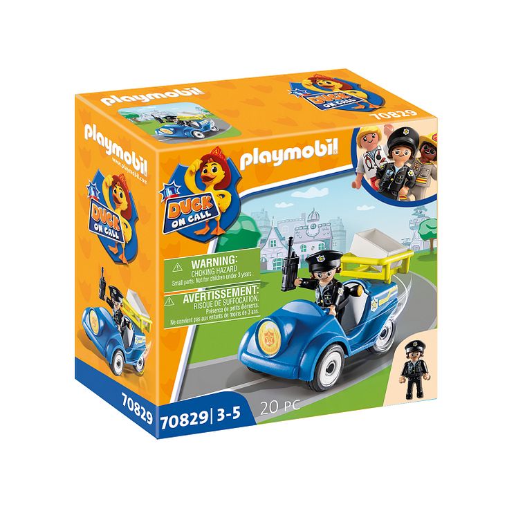 DUCK ON CALL - Mini-Auto Polizei (70829) von PLAYMOBIL