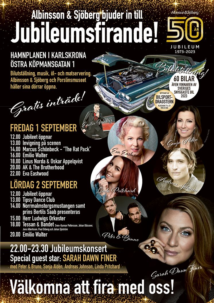 Affisch Jubileum