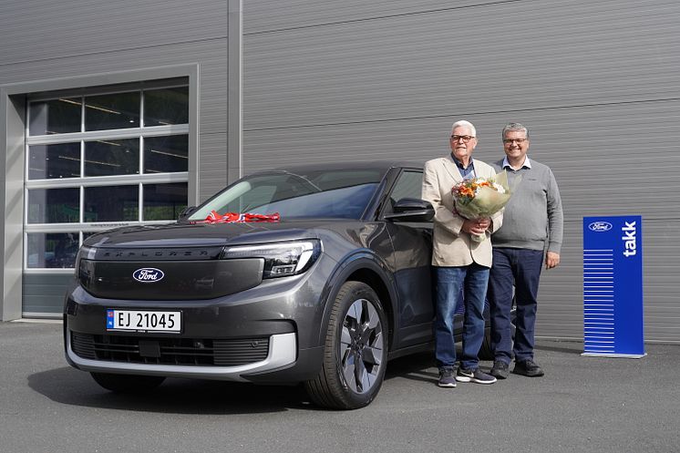 Ford Explorer kundeutlevering 