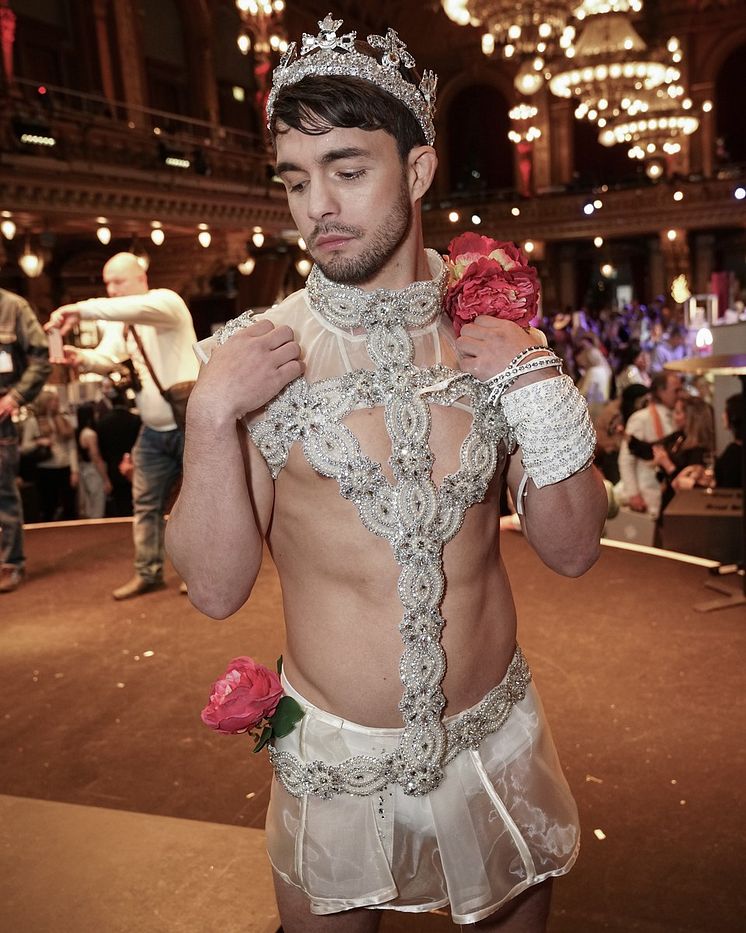 Prince and Princesses at P.E.E.P. Peter Englund Fashion Show at Beauty Week Photo by greenpix.se