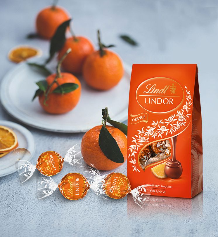 Lindor Orange 137g Mood påse