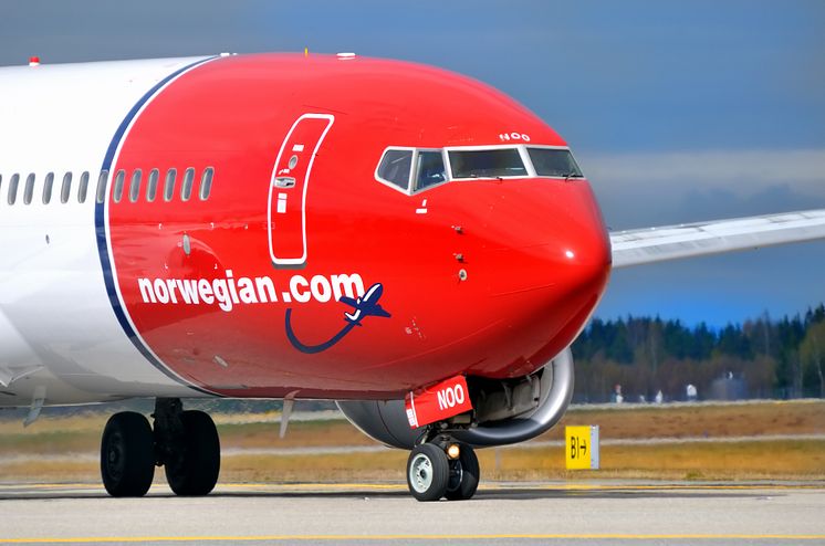 Norwegian-flyet LN-NOO på OSL