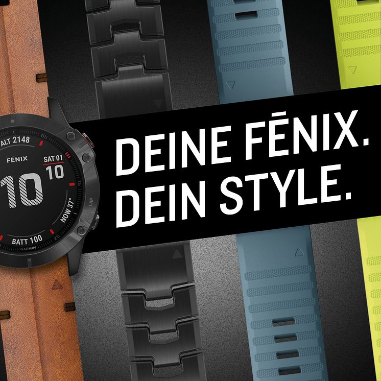 Deine fēnix - dein Style