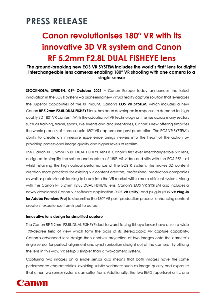 Pressmeddelande Canon RF 5.2mm F2.8L DUAL FISHEYE lens.pdf