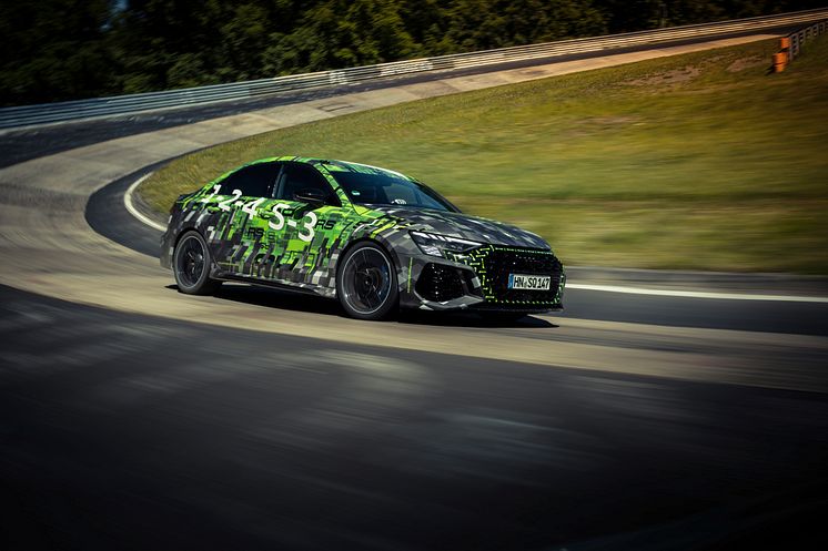 Audi RS 3 sætter ny rekord på Nürburgring Nordsløjfen