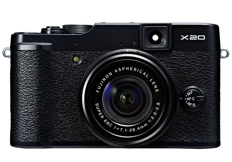 FUJIFILM X20 black front