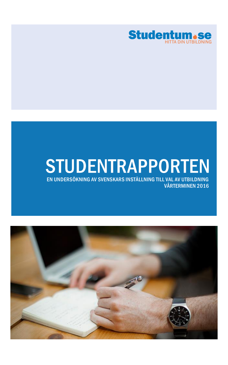 StudentRapporten 2016