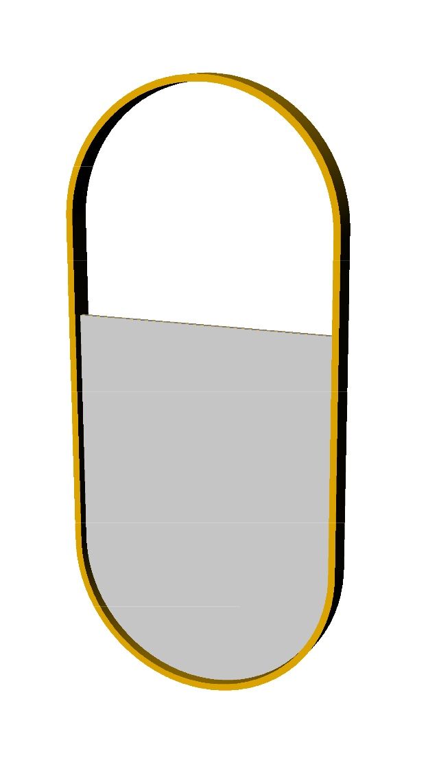The "Mirror" Mirror, formgiven av Elin Lindström