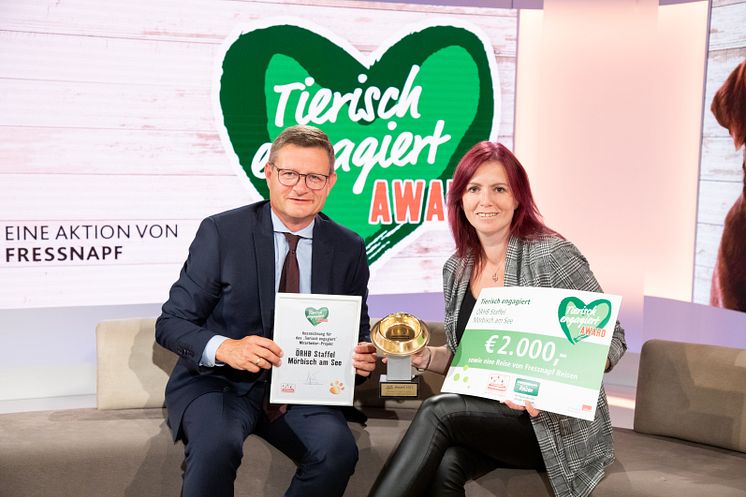 Fressnapf TEA 2021 Mitarbeiteraward Martina Kiss