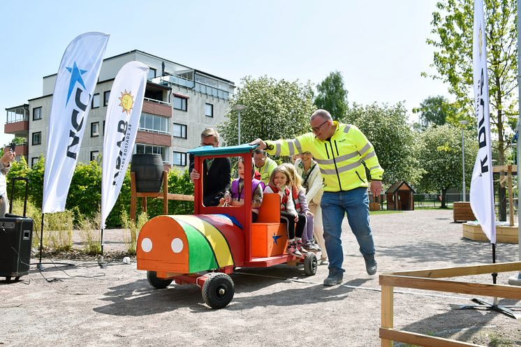 Invigning av Hagaborgs nya förskola