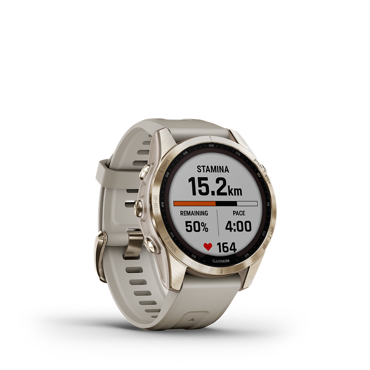 Garmin_fenix 7S Sapphire Solar_beige