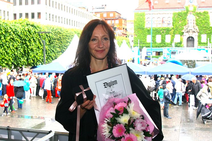 Eva Hild är årets Boråsambassadör