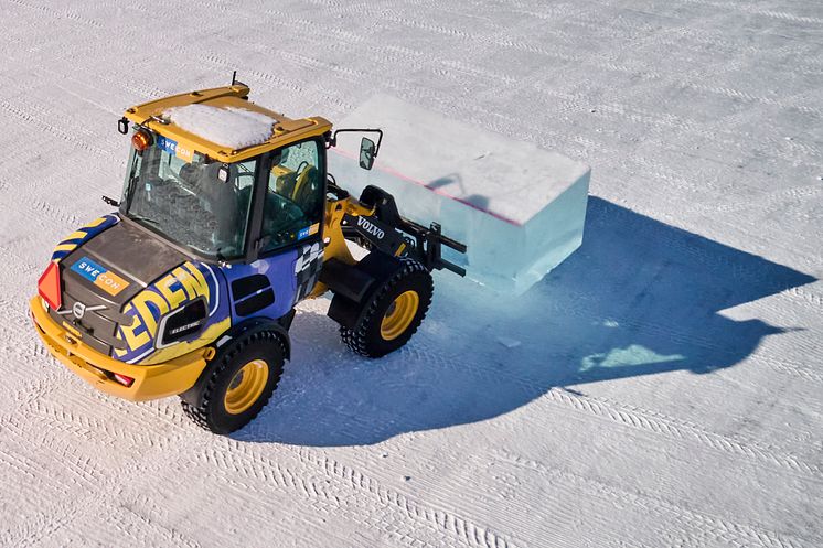 Volvo L20 Electric Rally Sweden Edition hjullastare