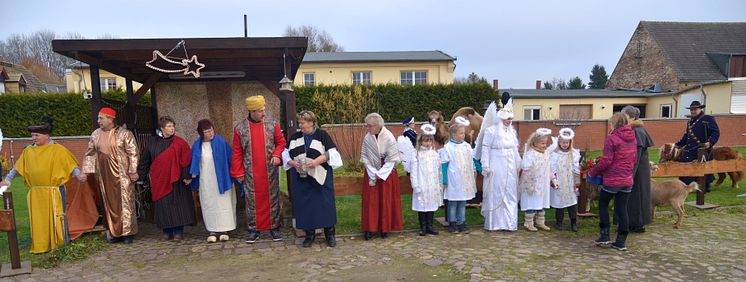 Weihnachten im Stall auf dem Klostergut Mößlitz: Bärenherz erhält erneut großartige Spende