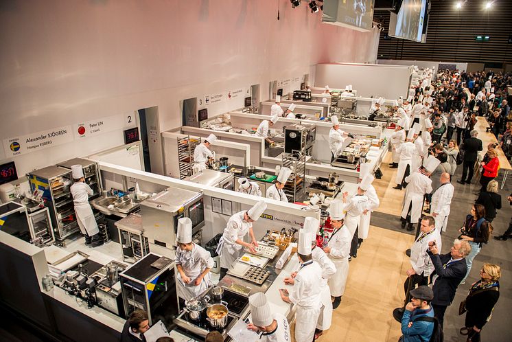 Tävlingskök Bocuse d´Or 2017 