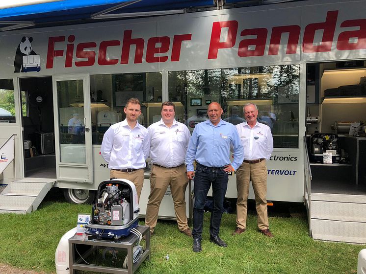 Image - Fischer Panda UK - Complete systems specialist Fischer Panda UK reported a record number of visitors to its new demo trailer at this year’s Crick Boat Show