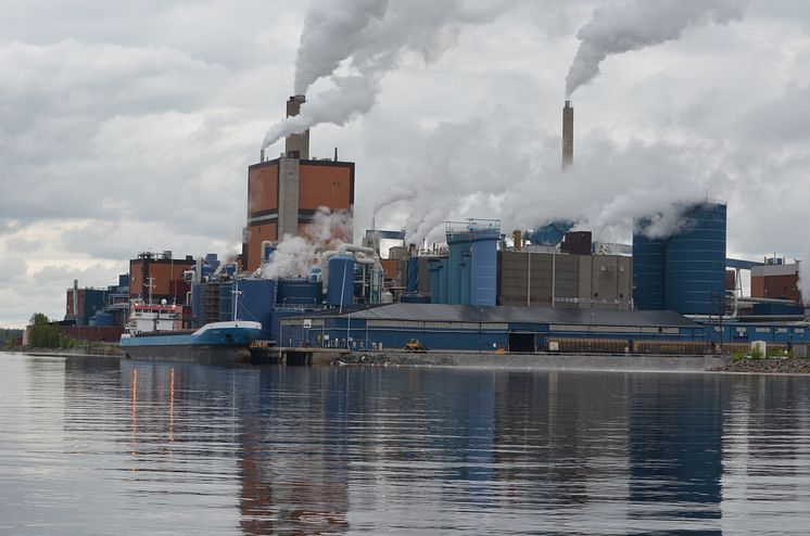 BillerudKorsnäs fabrik i Karlsborg Foto: Lennart Salander 