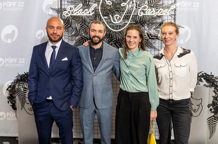 Fra venstre: Dar Salim, Samanou A. Sahlstrøm, Lisa Carlehed og Sara Namer