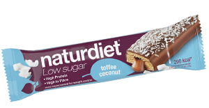 Naturdiet Low Sugar Meal barToffee Coconut
