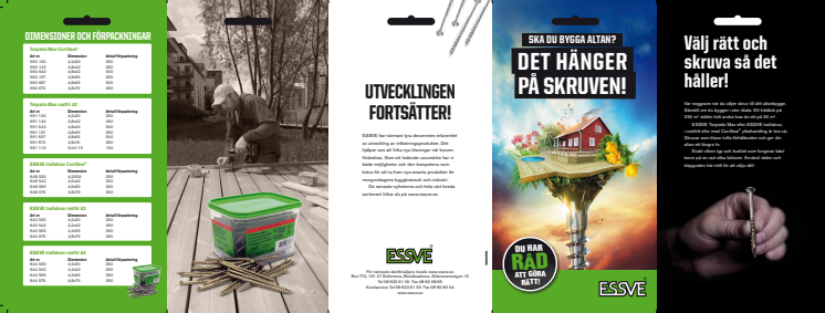Rätt trallskruv ger din altan ett längre liv