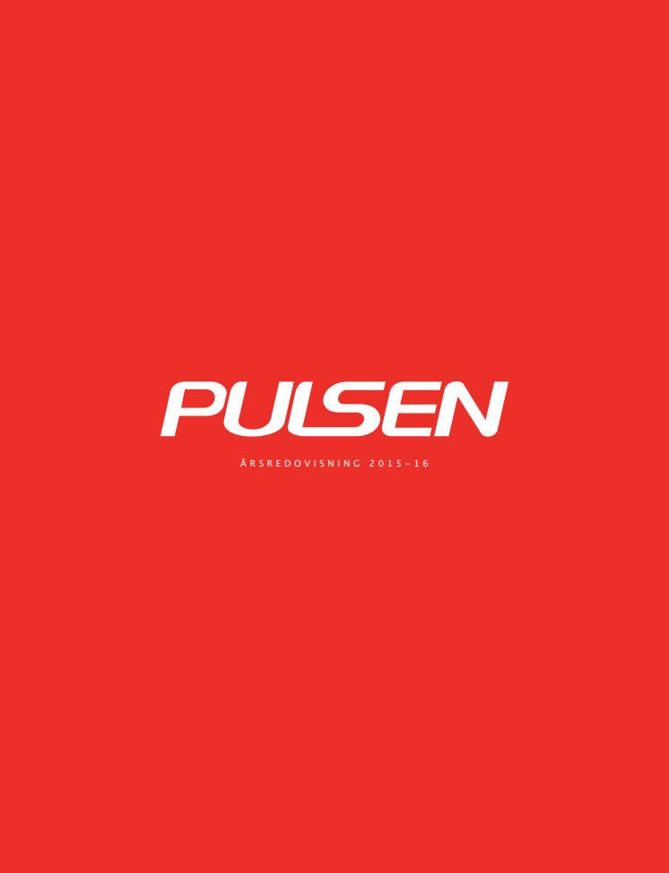 Pulsens årsredovisning 2015-2016