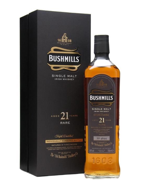 Bushmills 21 Years Single Malt